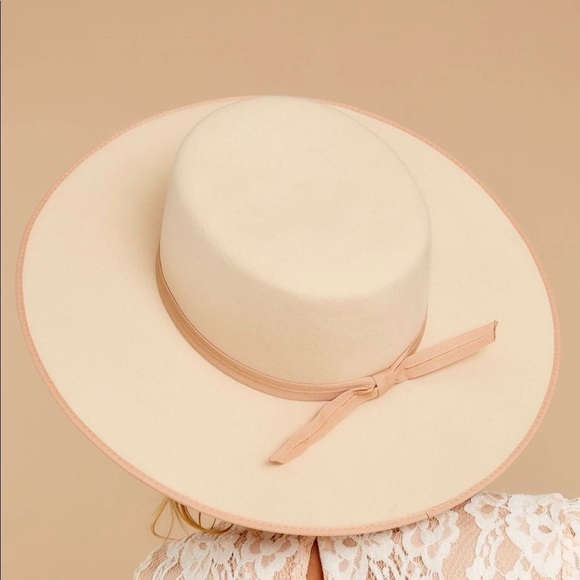 LACK OF COLOR Ivory Rancher Boater Hat main image 4